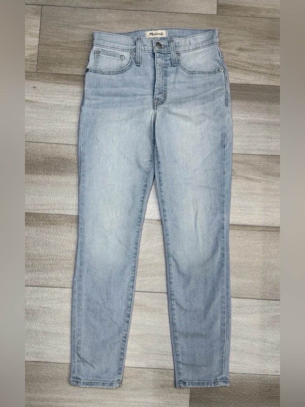 Madewell 9in Mid-Rise Skinny Crop Blue Denim
Jeans: Size 24 Msr 24x26 - Picture 2 of 10